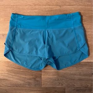 lululemon Speed Shorts • Size 4 • EUC